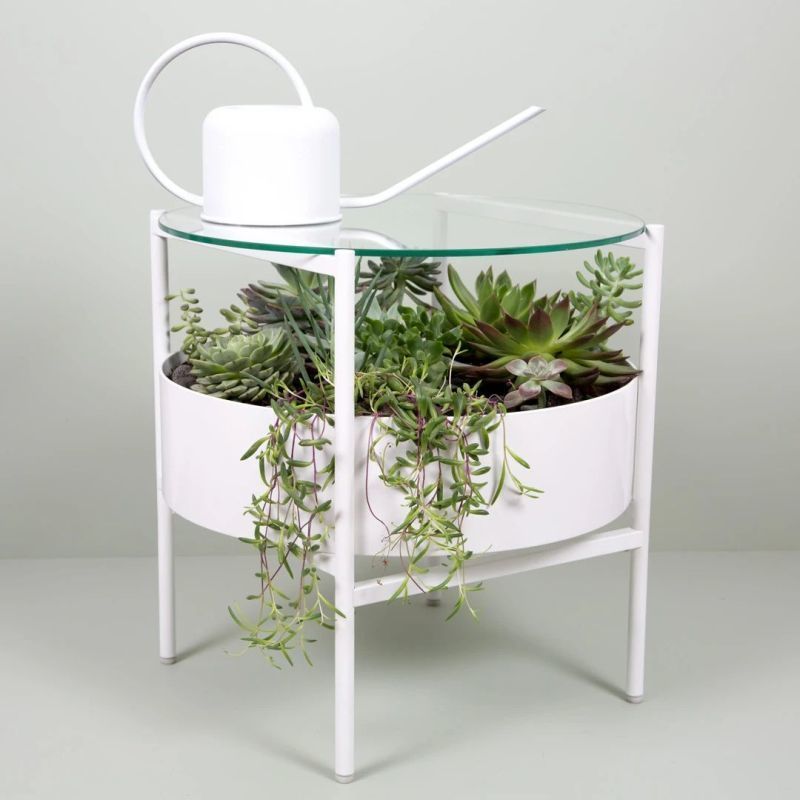 Greenery-Integrated Tables