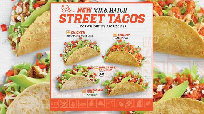 Personalized Taco Variety Menus