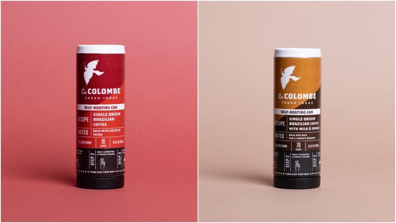 Self-Heating Coffee Cans