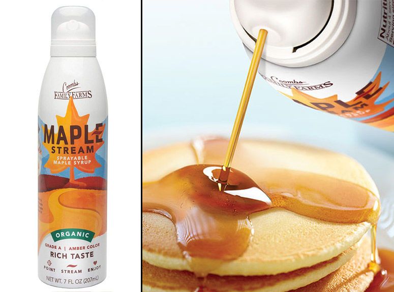 Sprayable Maple Syrups