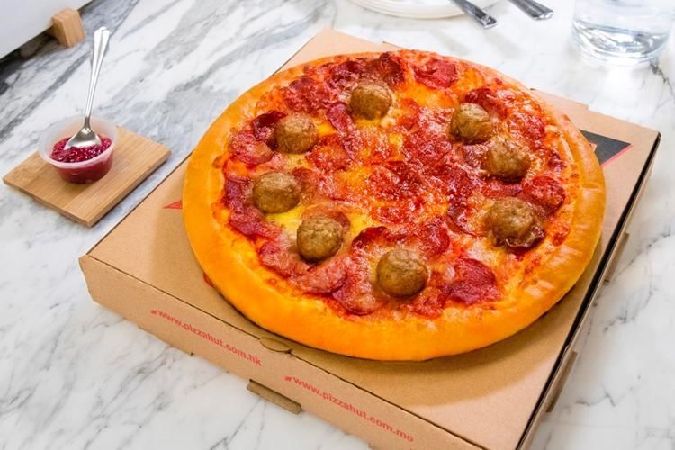 Retailer Meatball-Topped Pizzas