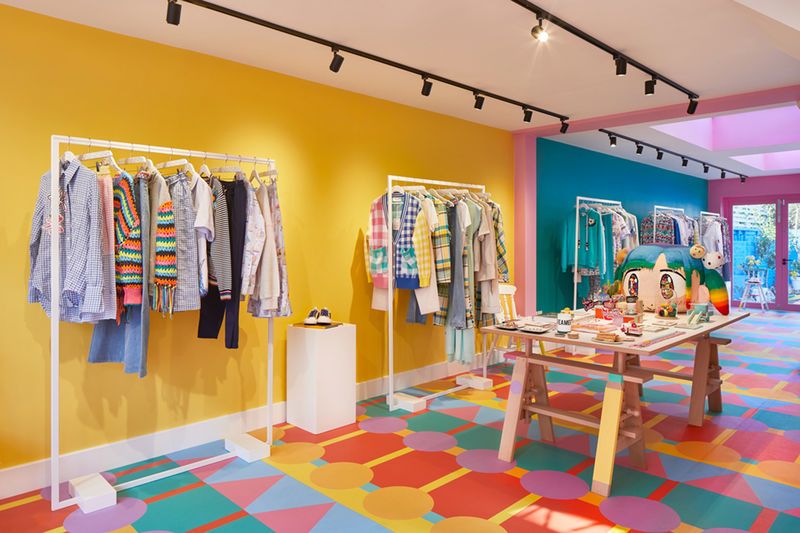 Ultra-Colorful Retail Spaces : Yinka Ilori