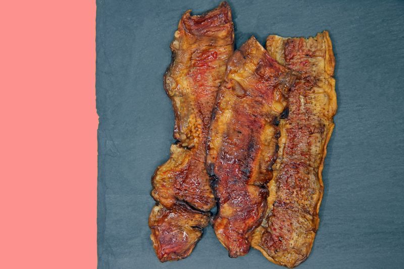 Mushroom-Based Meatless Bacon