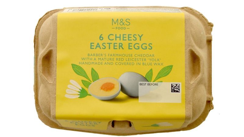Cheese-Filled Easter Eggs
