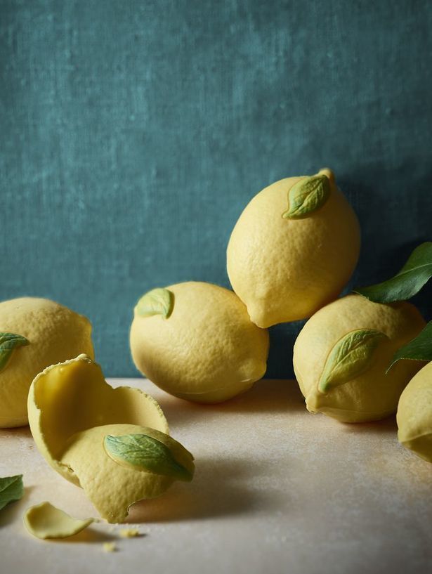 Lemon-Shaped Chocolates