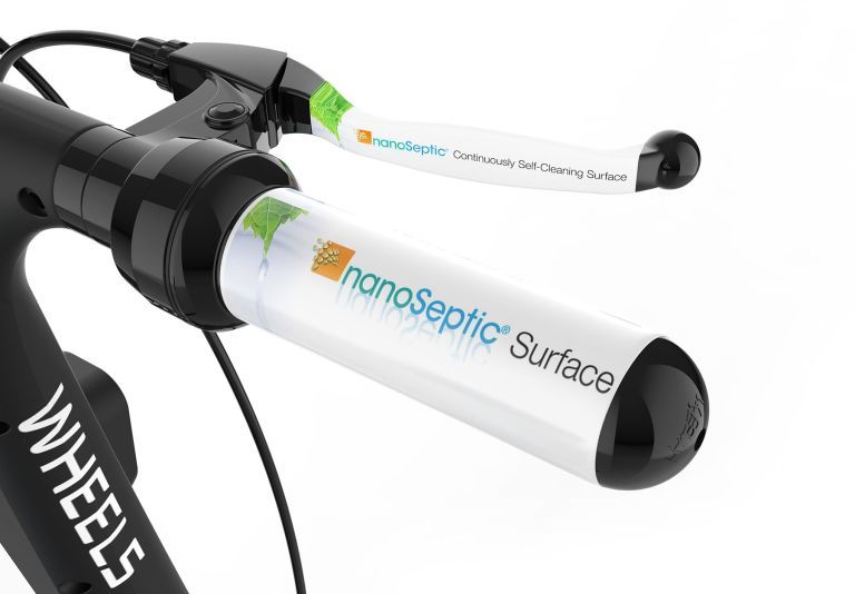 Self-Cleaning E-Bike Handlebars