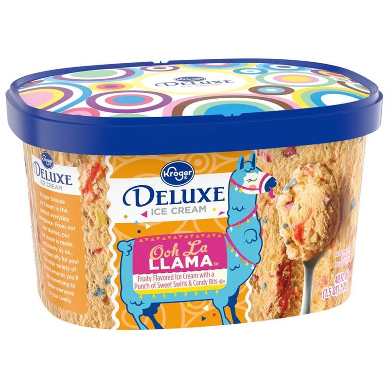 Llama-Themed Ice Creams