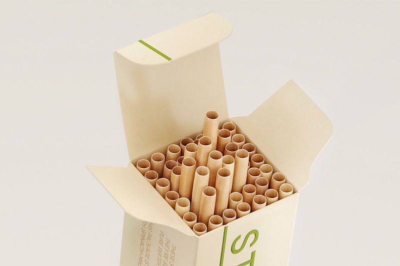 Eco Dried Stem Straws