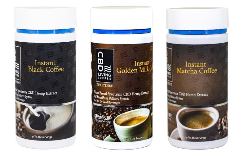 CBD-Enriched Instant Coffees