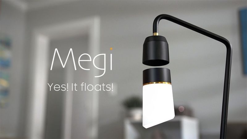 Voice-Controlled Floating Lamps
