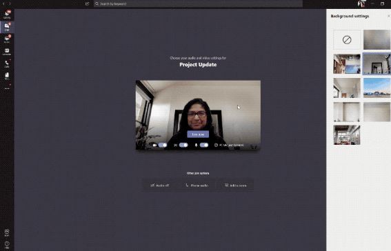 Custom Video Chat Backgrounds