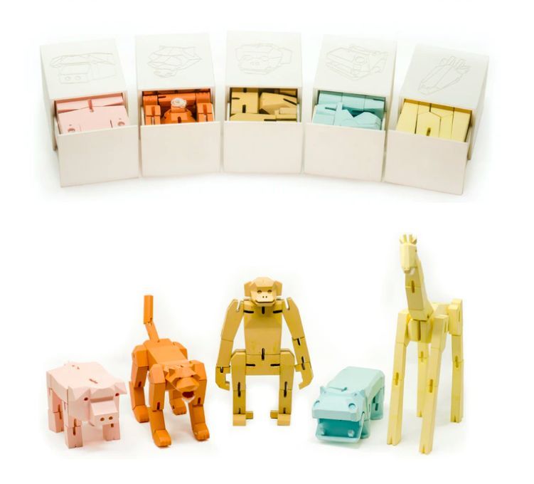 Cubic Animal Toys