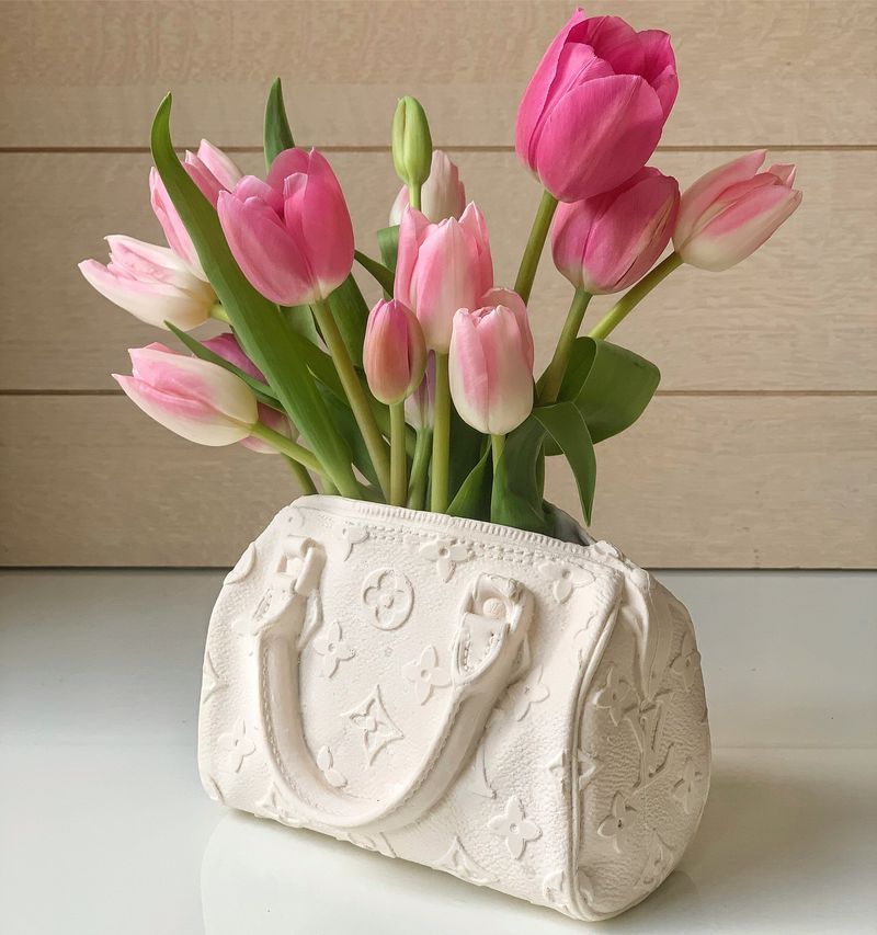 Handbag-Shaped Flower Vases