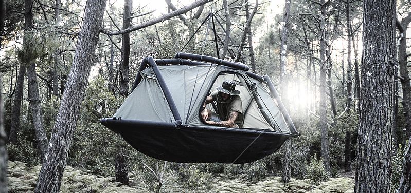 Inflatable Exoskeleton Tents