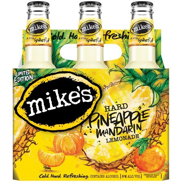 Seasonal Pineapple Hard Lemonades