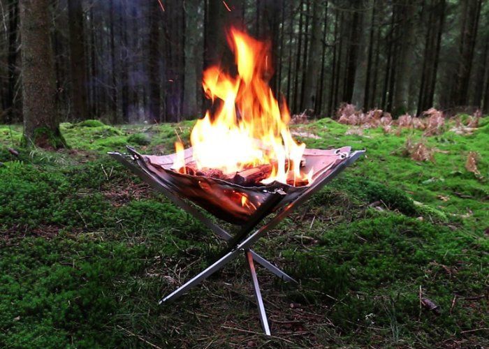 Collapsible Camper Fire Pits