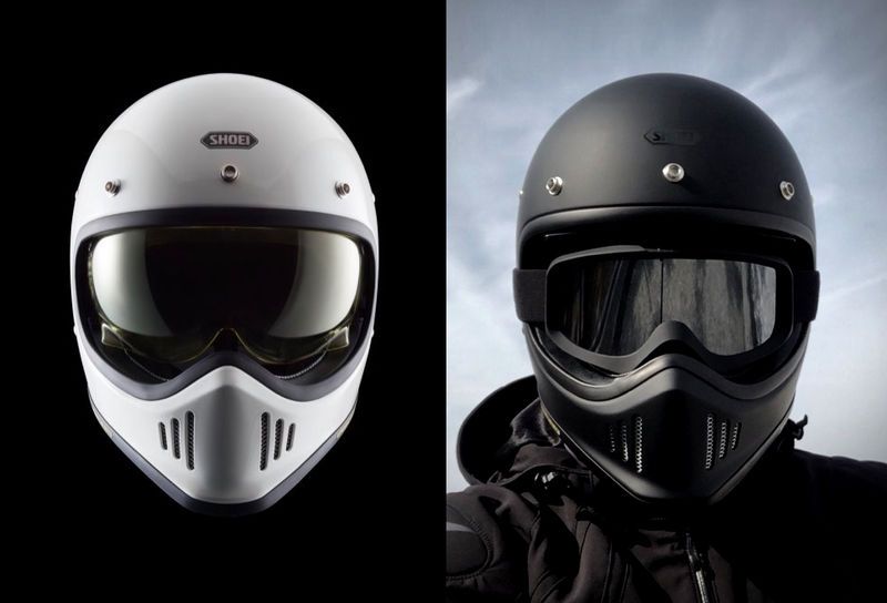 Retro Motocross Helmets : Shoei Ex-Zero Helmet