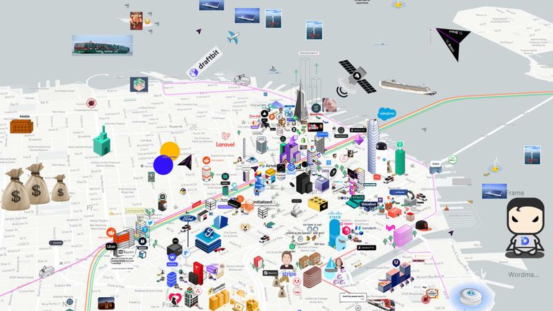 Interactive Tech Community Maps