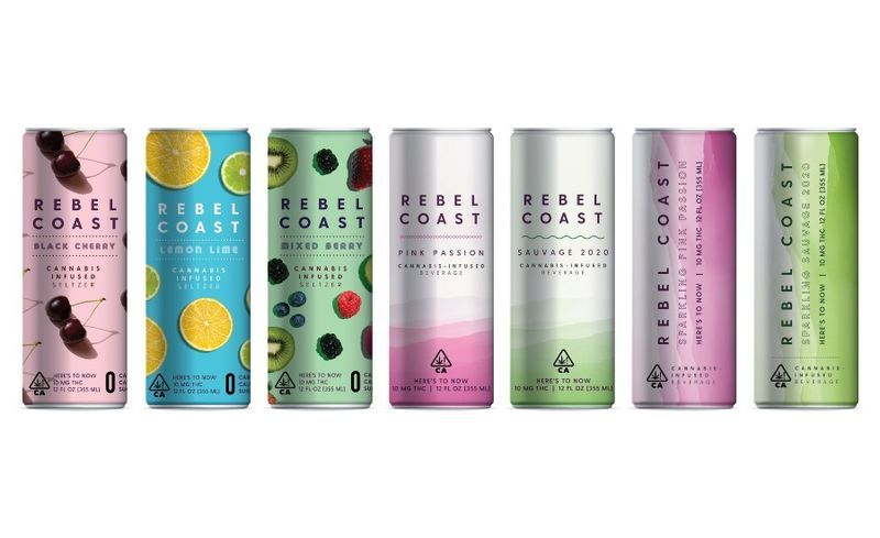 Cannabis-Enhanced Canned Wines