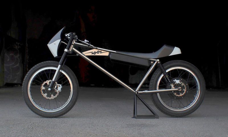 Skeletal Electric Motorcycle Concepts