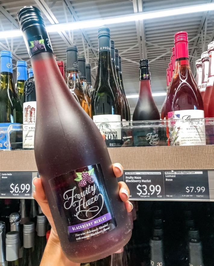 Blended Blackberry-Flavored Wines