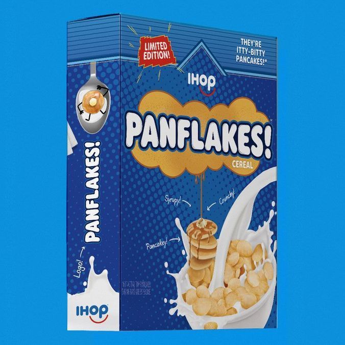 Pancakes-Inspired Breakfast Cereals