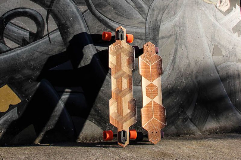 Handcrafted Timber Skateboards