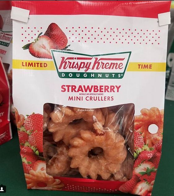Twisted Mini Strawberry Donuts