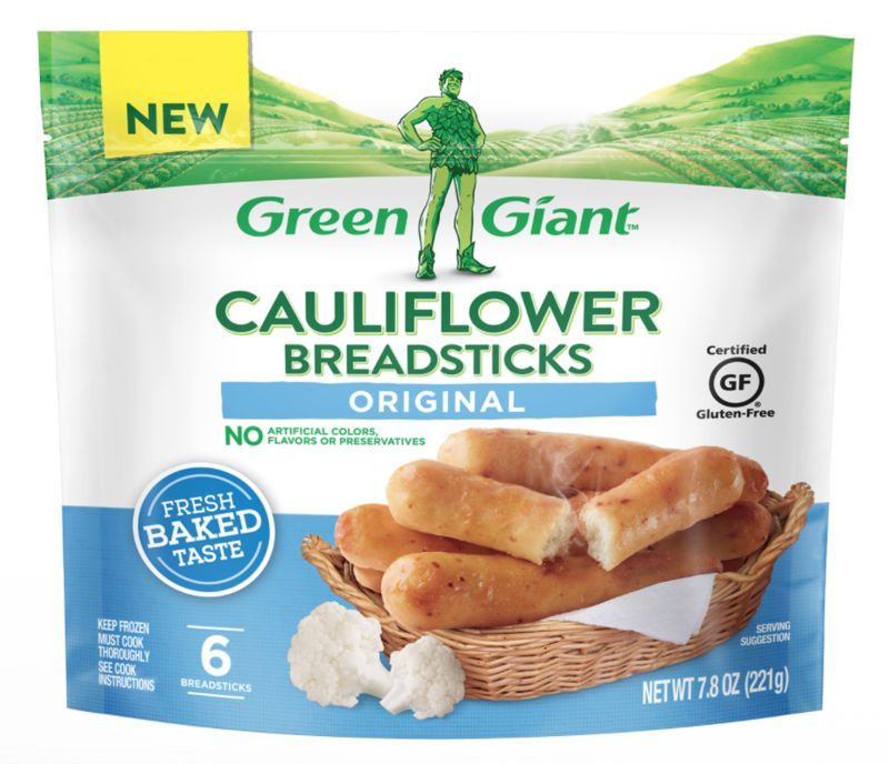 Cauliflower-Based Breadsticks