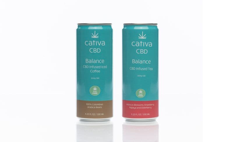 CBD-Infused Iced Coffees