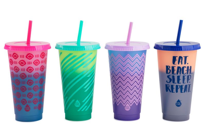 Patterned Color-Changing Tumblers