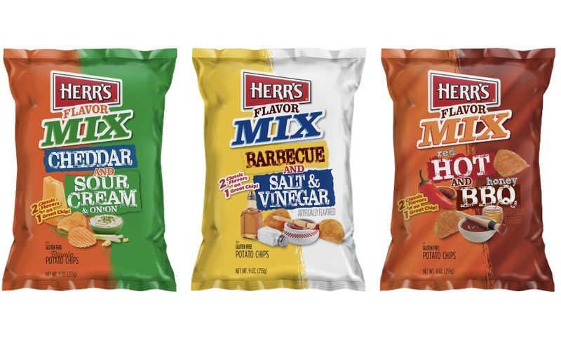 Limited-Edition Multi-Flavor Snack Chips