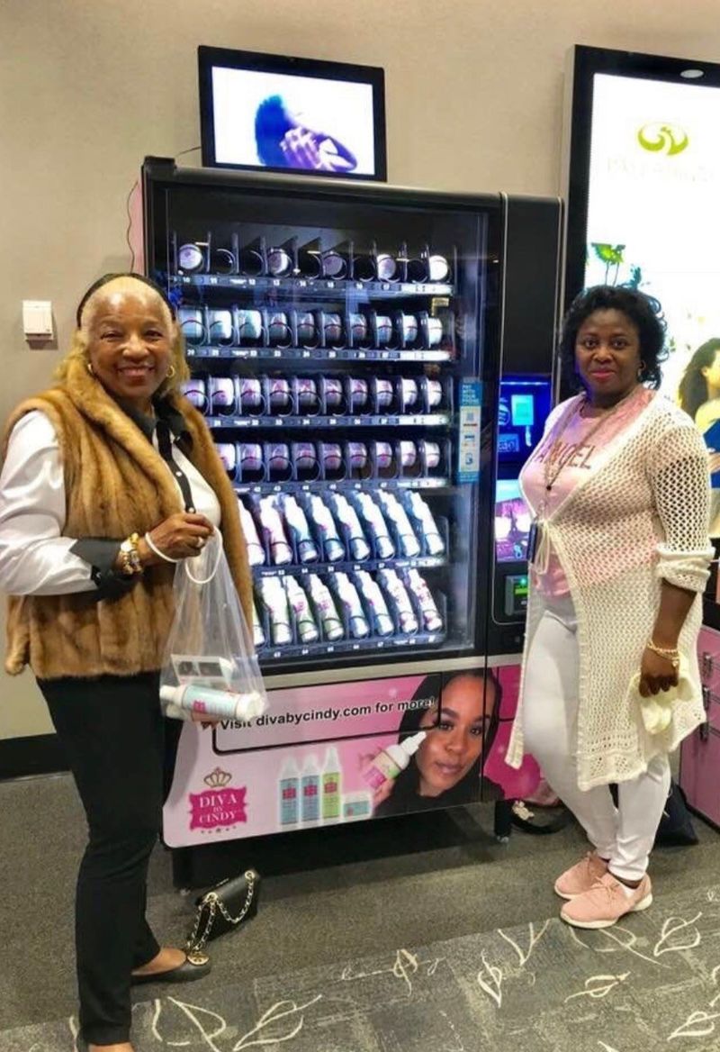 Natural Haircare Vending Machines