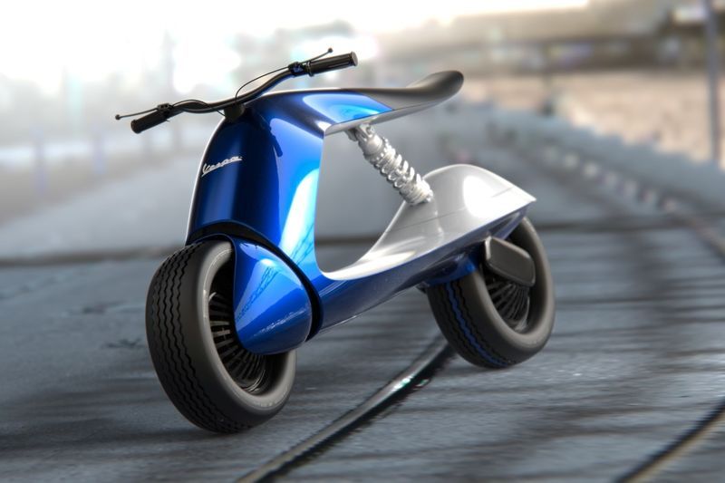 Futuristic Italian Scooter Designs