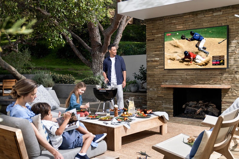 Backyard 4K QLED TVs