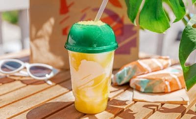 Frozen Pinapple Slushies