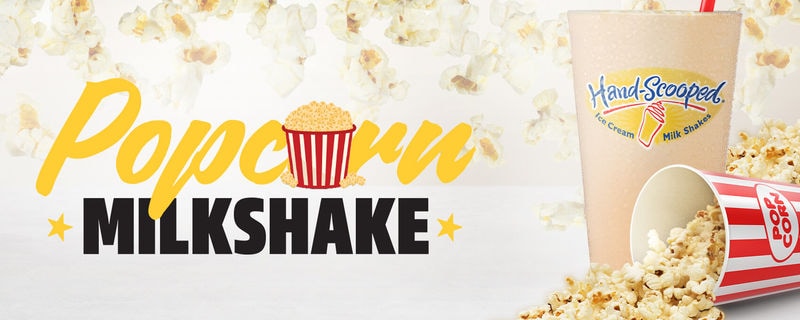 Popcorn-Flavored Milkshakes