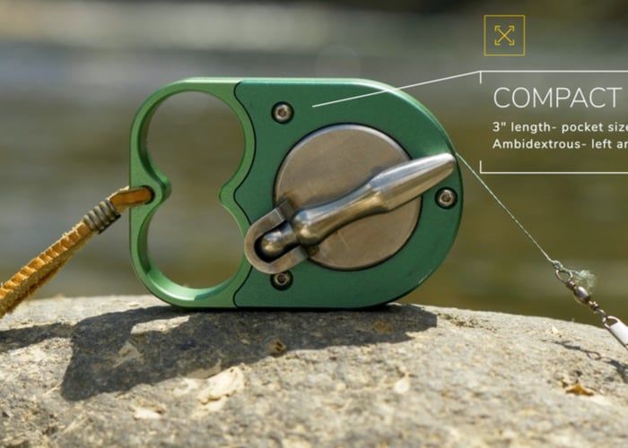 Keychain-Sized Fishing Reels