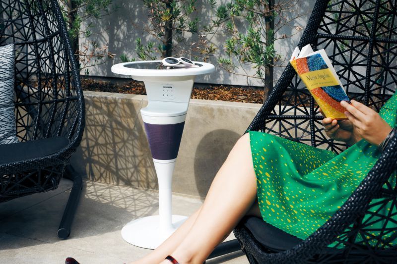 Solar-Powered Outdoor Tables
