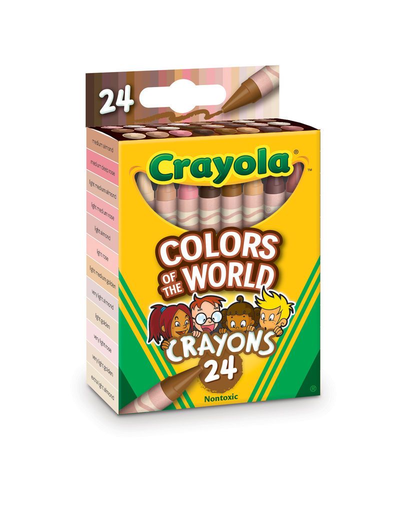 Inclusive Skin Tone Crayons
