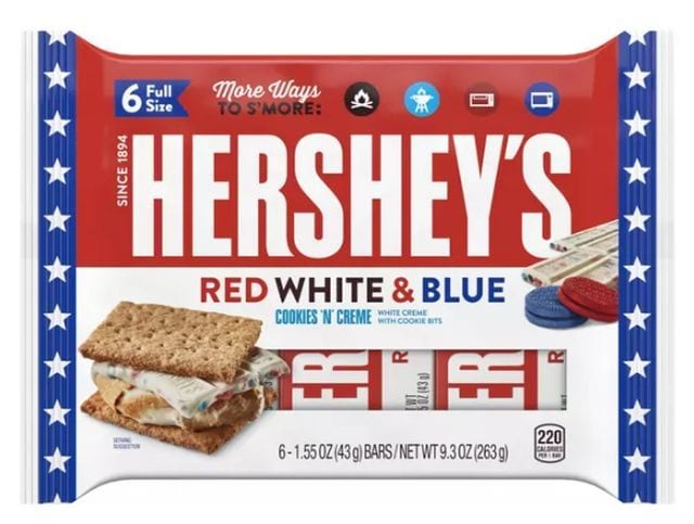 Patriotic Celebratory Candy Bars