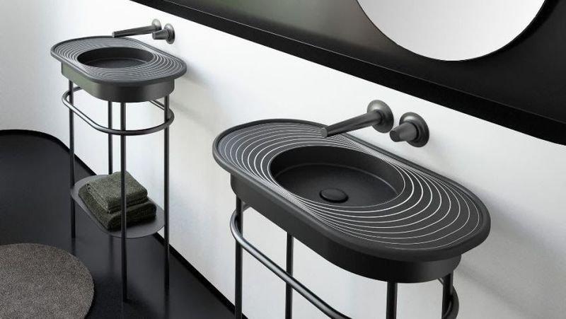 Chic Concentric Circle Sinks