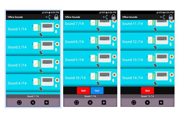 Office Sound Recreating Apps