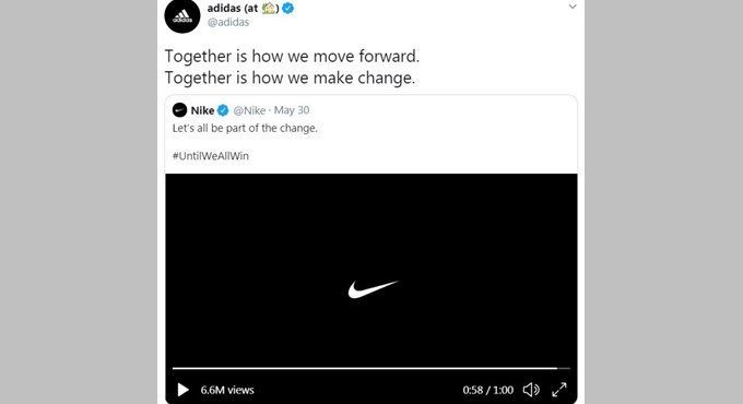 Sports Brand Solidarity Ads