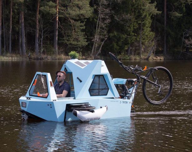 Water-Friendly Tricycle Houses