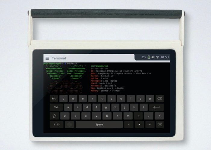 Raspberry Pi-Powered Tablets