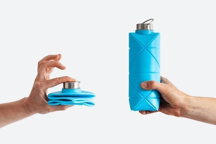 Collapsible Origami Hydration Containers
