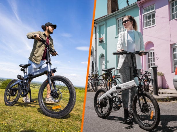 Folding Dual-Mode Electric Bikes