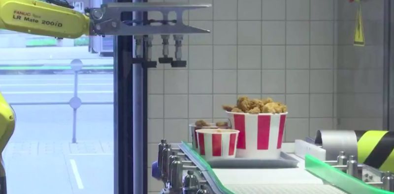 No-Contact Robotic Restaurants