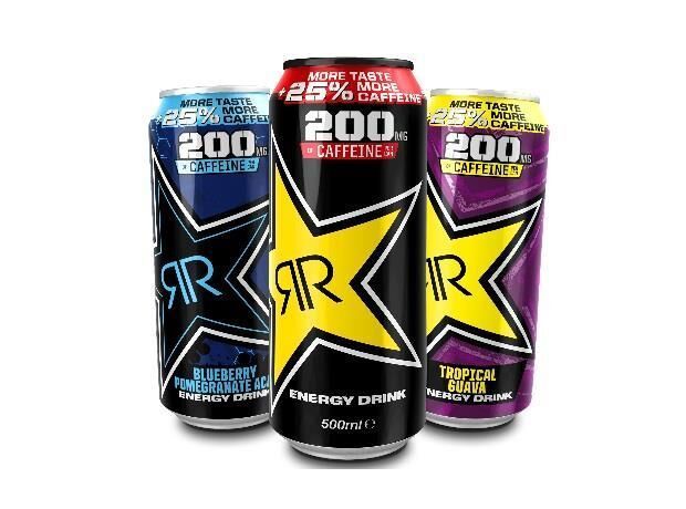 Boosted Caffeine Energy Drinks